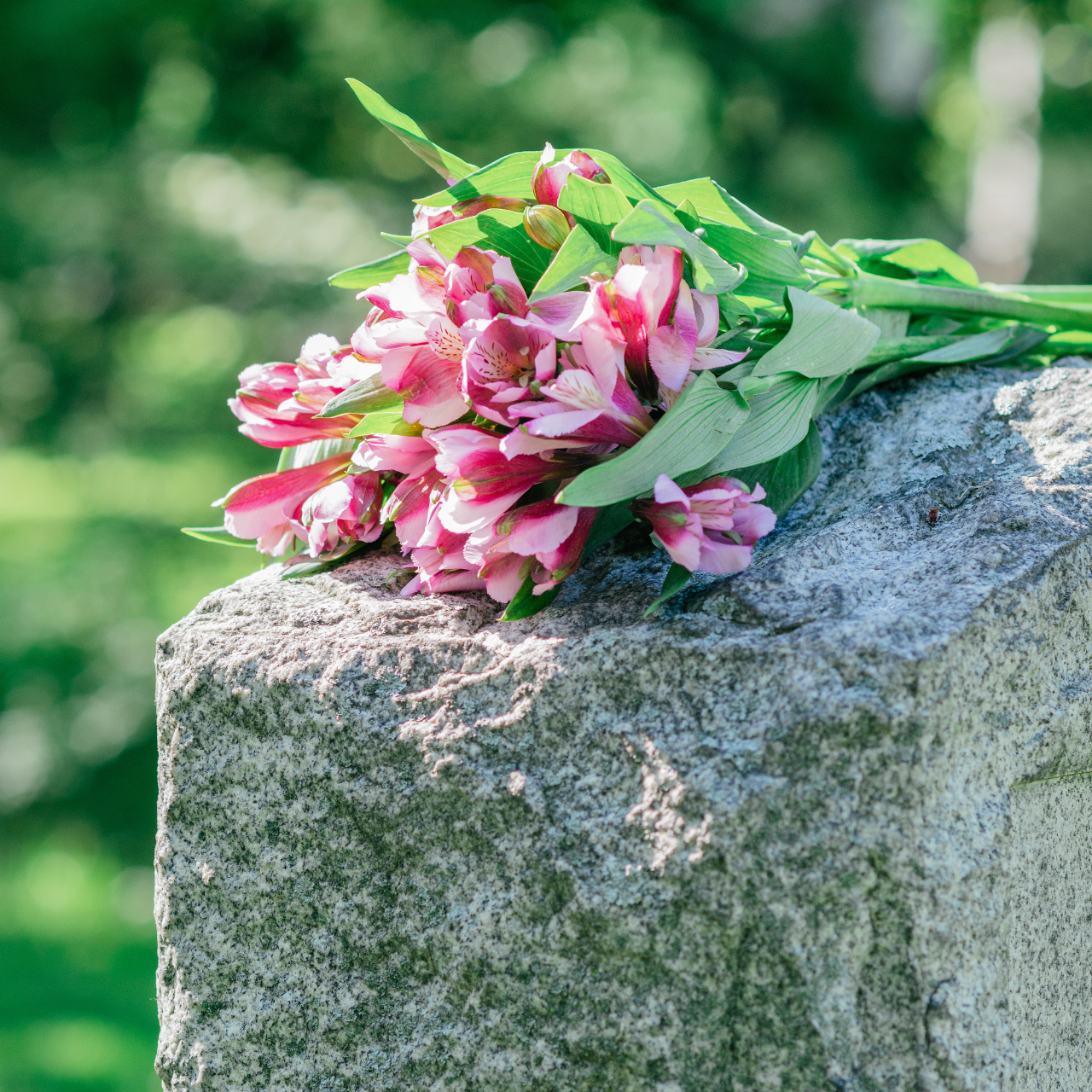 Headstone in Cemetery